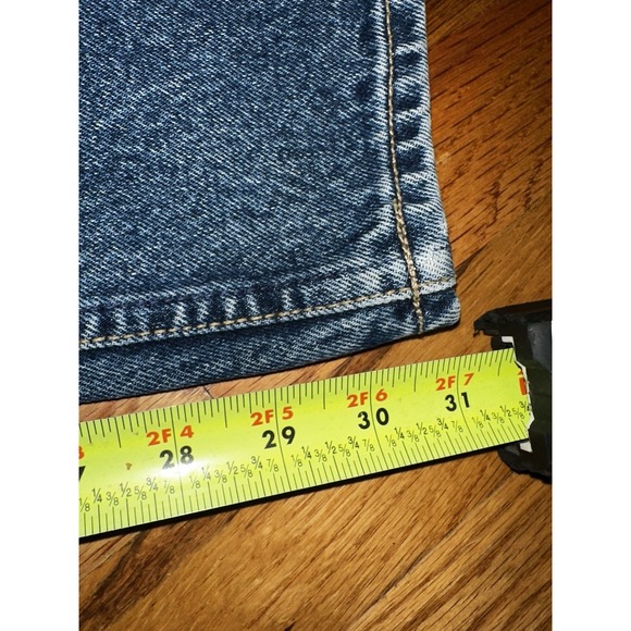 Vintage Lawman Jeans Juniors 11 Blue High Rise Straight Leg Medium Wash Denim... - Picture 4 of 11